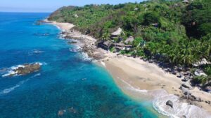 Escola de surf em Sayulita, Mexico