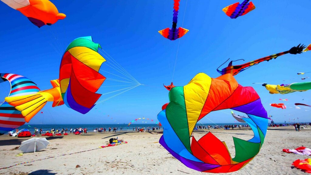 Festival de Pipas da cidade de Cervia na Itália