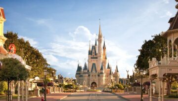 Castelo da Cinderela no Magic Kingdom da Disney