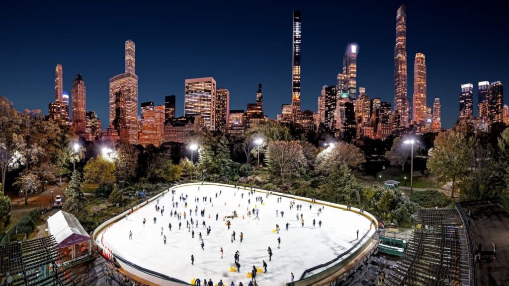 Wollman Rink no Central Park em Nova York
