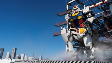 Robô Gundam em Yokohama