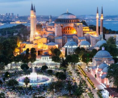 Turquia Tarde Istambul Mesquita