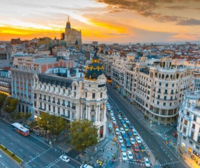 Cidade de Madri na Espanha