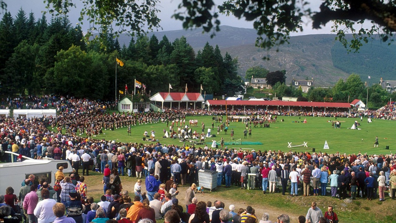 Highland Games na Escócia 