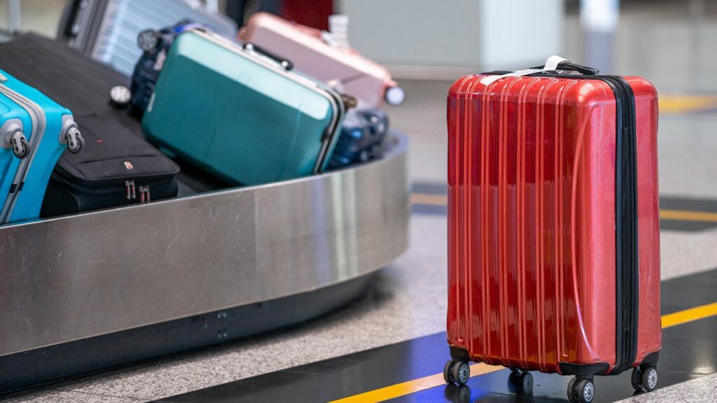 Esteira de Bagagem no Aeroporto