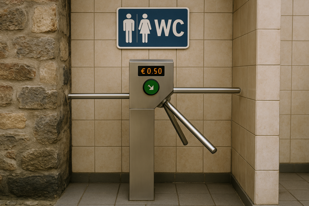 Guia de Banheiros Pelo Mundo: A Europa e a Cultura do "WC Pago"